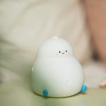 Children's Cute Cartoon Big Belly Dragon Silicone Patting Night Light